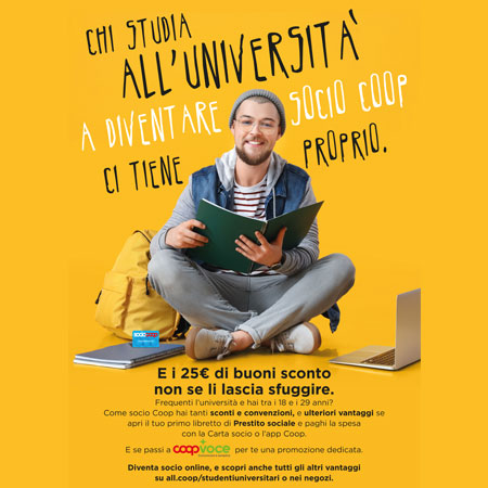 E i 25€ di buoni sconto non se li lascia sfuggire.