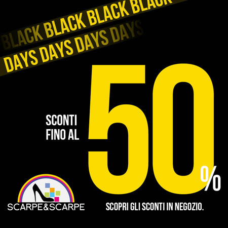 Finalmente sono arrivati i Black Days!!!! 